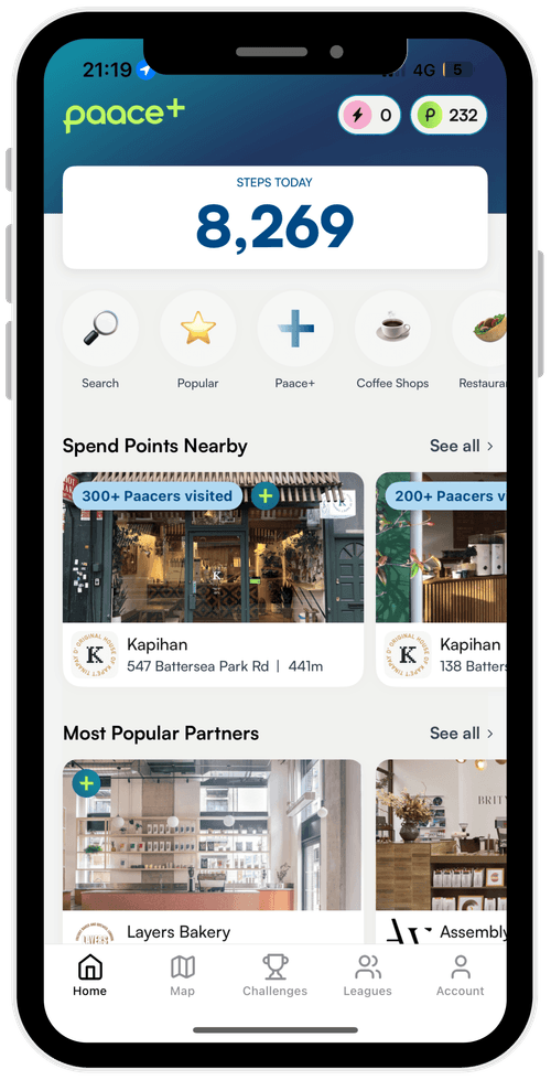 Paace App Screenshot